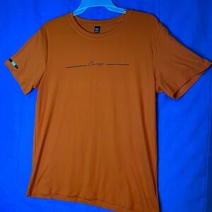 Courage Script Short-Sleeve Tee - Burnt Orange